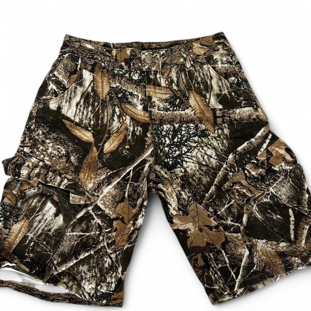 Camo Cargo Shorts